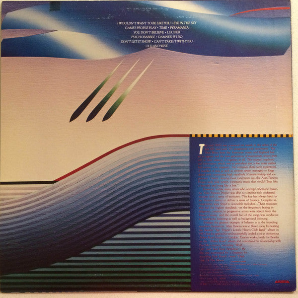 The Alan Parsons Project - The Best Of The Parsons Project (LP, Comp)