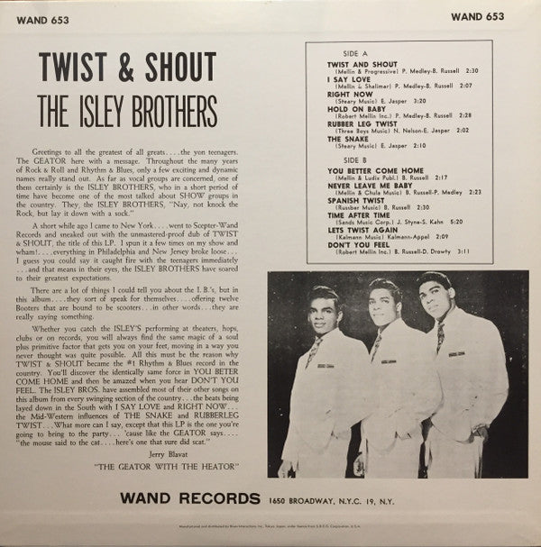 The Isley Brothers - Twist & Shout (LP, Album, RE)