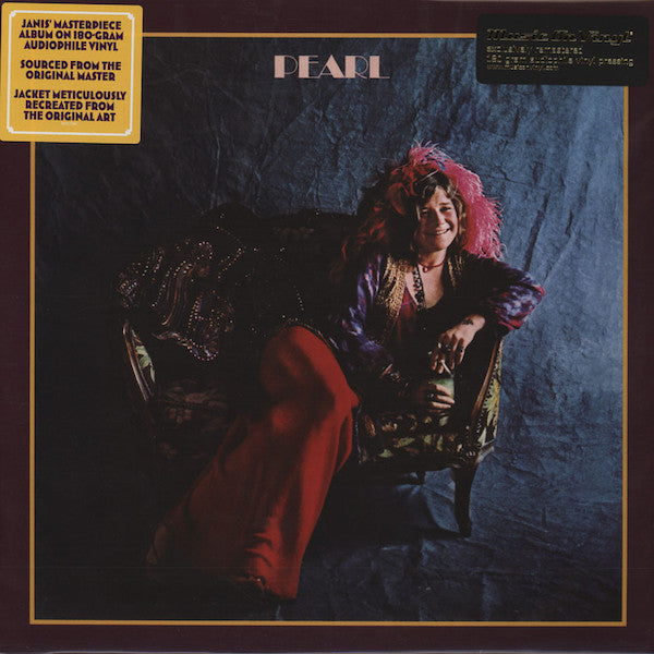 Janis Joplin - Pearl (LP, Album, RSD, RE, RM, 180)