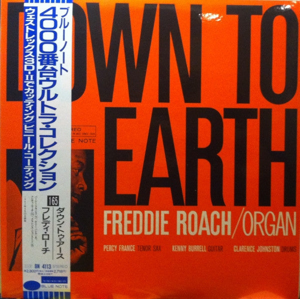 Freddie Roach - Down To Earth (LP, Album, Ltd, RE)