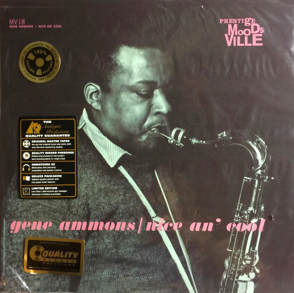 Gene Ammons - Nice An' Cool (LP, Album, Num, RE, RM)