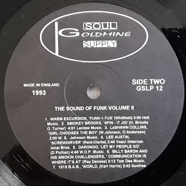 Various - The Sound Of Funk II (Back On The Double Bump) (LP, Comp)