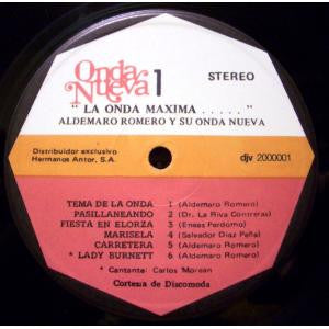 Aldemaro Romero Y Su Onda Nueva - La Onda Máxima (LP, Album, RE)