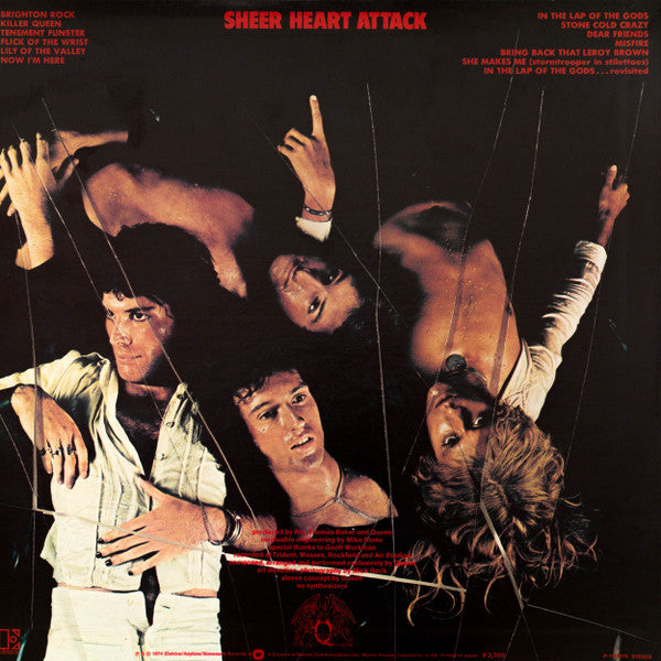 Queen - Sheer Heart Attack (LP, Album, RE)