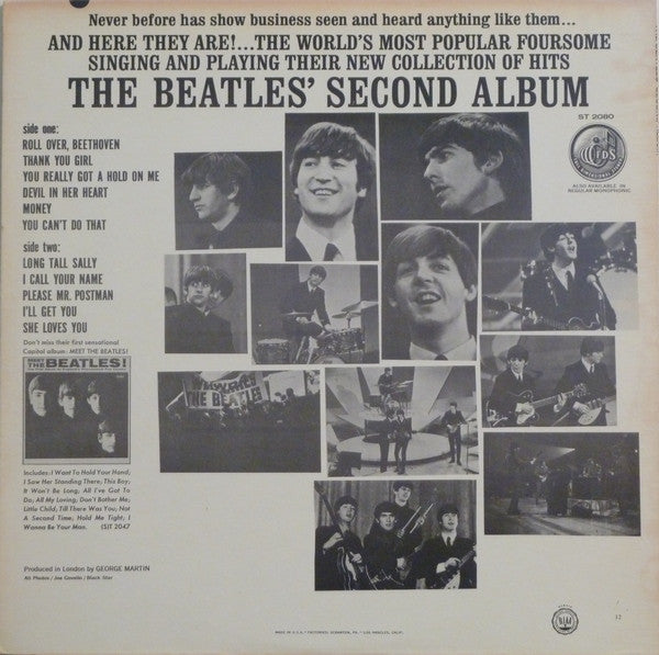 The Beatles - The Beatles' Second Album (LP, Album, RE, All)