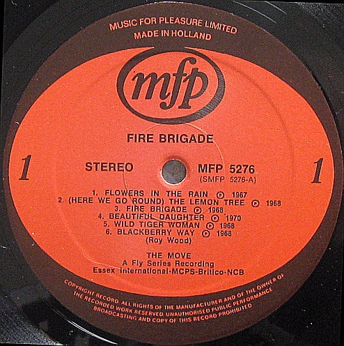 The Move - Fire Brigade (LP, Comp)