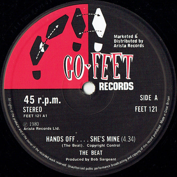 The Beat (2) - Hands Off... She's Mine / Twist  And Crawl(12", Single)