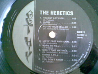 Heretics (2) - Heretics (LP, Album)