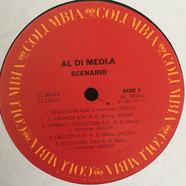 Al Di Meola - Scenario (LP, Album)