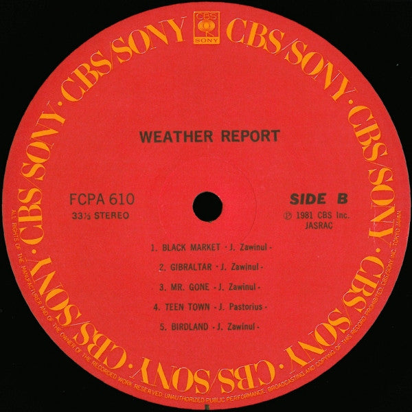 Weather Report - Weather Report (LP, Comp, Club)
