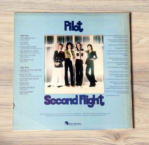 Pilot - Second Flight (LP, Album)