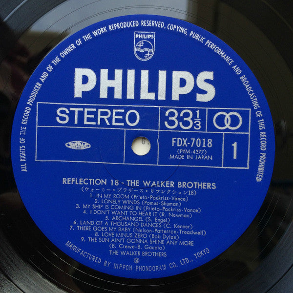 The Walker Brothers - Reflection 18 (LP, Comp)