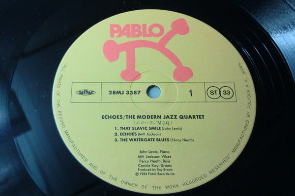 The Modern Jazz Quartet - Echoes (LP, Album, RP)