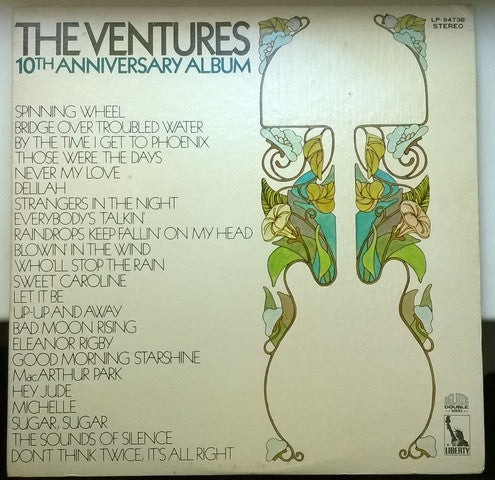 The Ventures - 10th Anniversary Album (2xLP, Album, Gat)