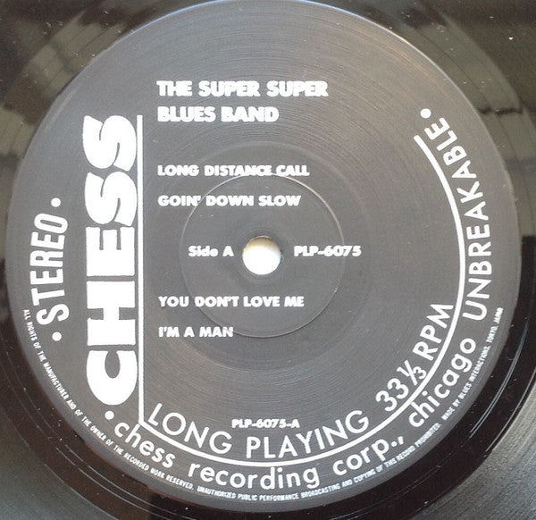 Howlin' Wolf - The Super Super Blues Band(LP, Album, RE)