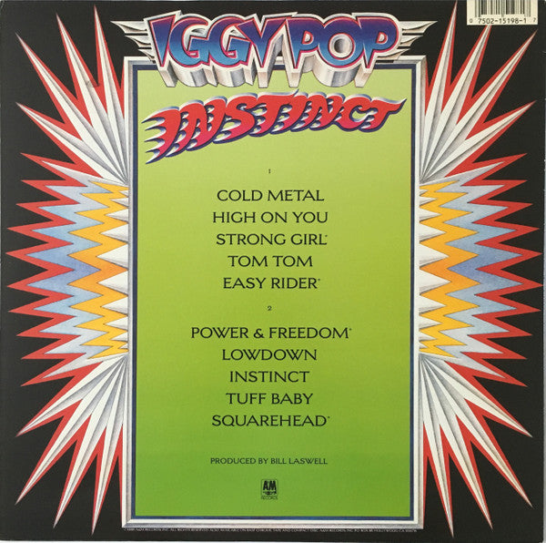 Iggy Pop - Instinct (LP, Album)