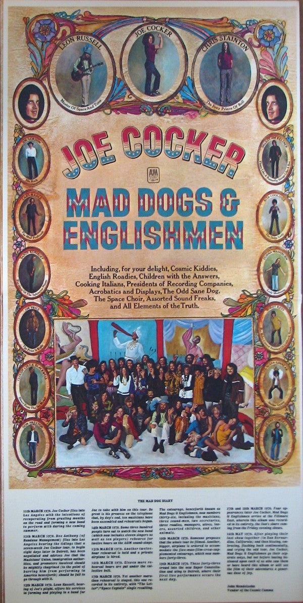 Joe Cocker - Mad Dogs & Englishmen (2xLP, Album, San)