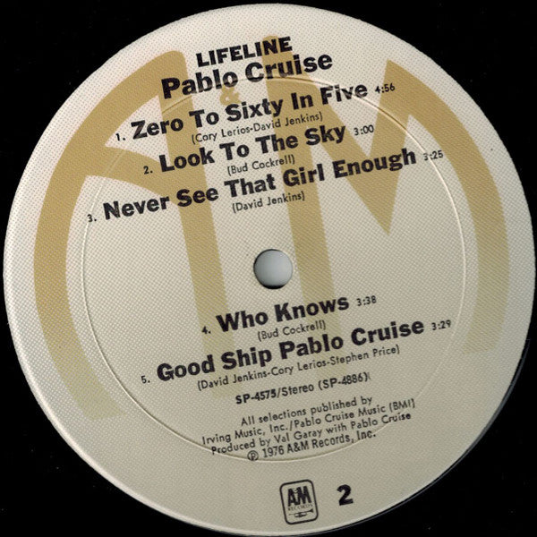 Pablo Cruise - Lifeline (LP, Album)