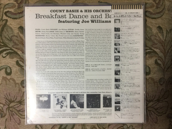 Count Basie Orchestra - Breakfast Dance And Barbecue(LP, Album, RE)