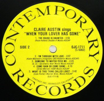 Claire Austin - Claire Austin Sings 