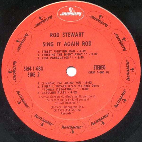 Rod Stewart - Sing It Again Rod (LP, Comp, San)