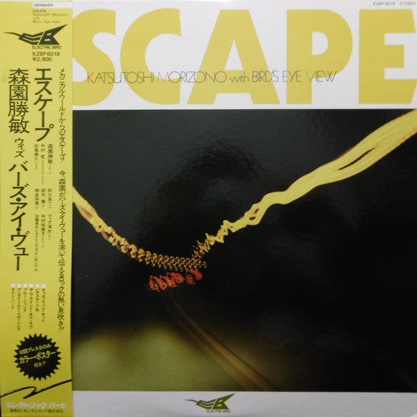 Katsutoshi Morizono With Bird's Eye View - Escape (LP, Album)