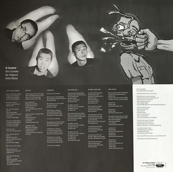 Hi-Standard - Angry Fist (LP, Album)