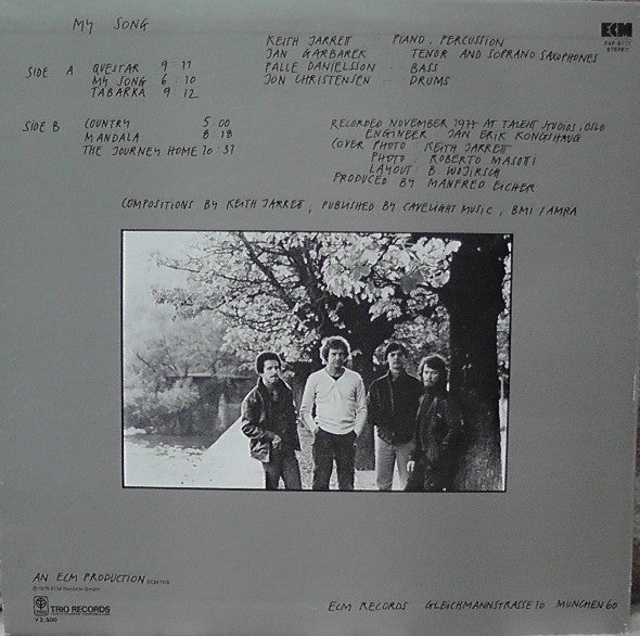 Keith Jarrett - My Song (LP, Album)