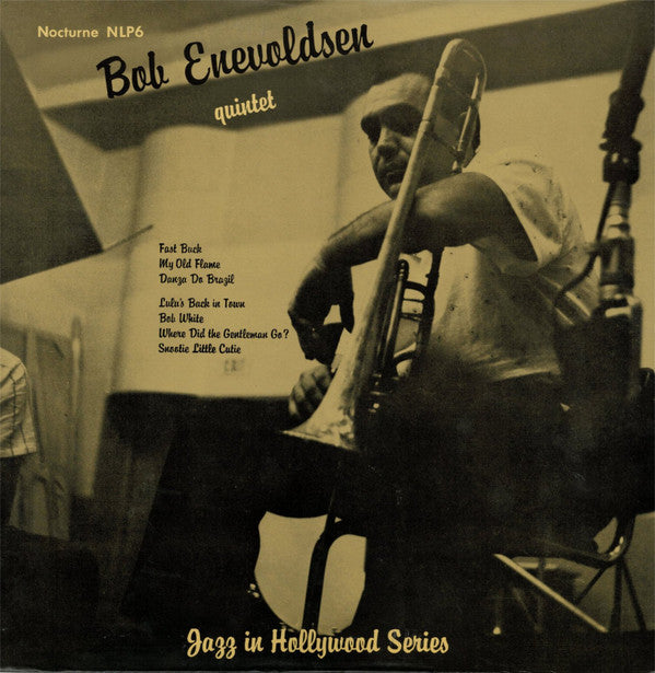 Bob Enevoldsen Quintet - Bob Enevoldsen (LP, Album, Mono, RE, Wit)