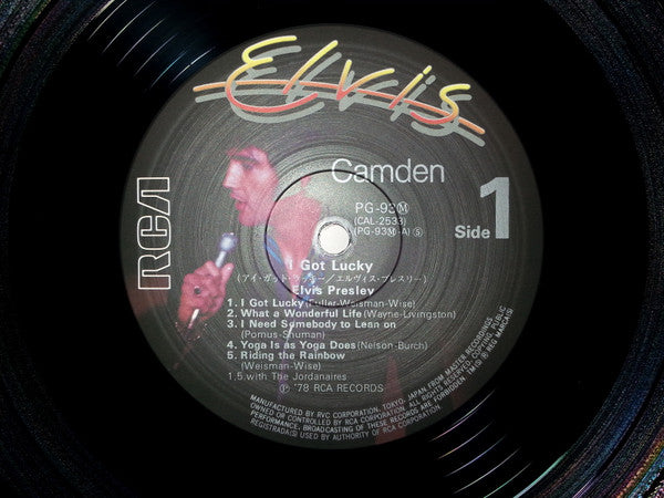 Elvis Presley - I Got Lucky (LP, Comp, RE)