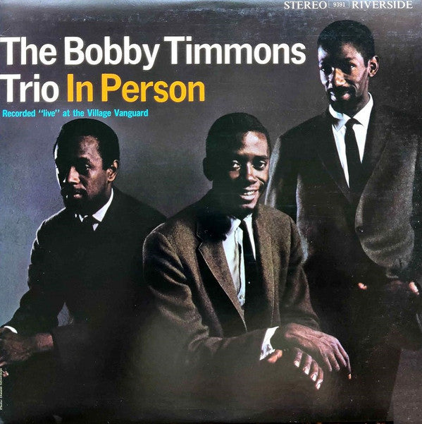 The Bobby Timmons Trio - In Person (LP, Album, RE, RM)