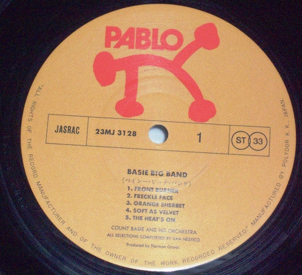 Count Basie - Basie Big Band (LP, Album)