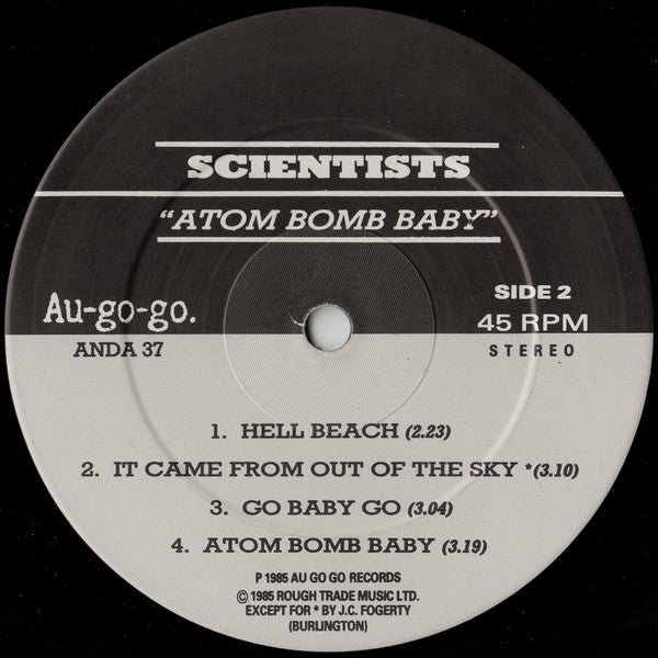 Scientists* - Atom Bomb Baby (12"", MiniAlbum)