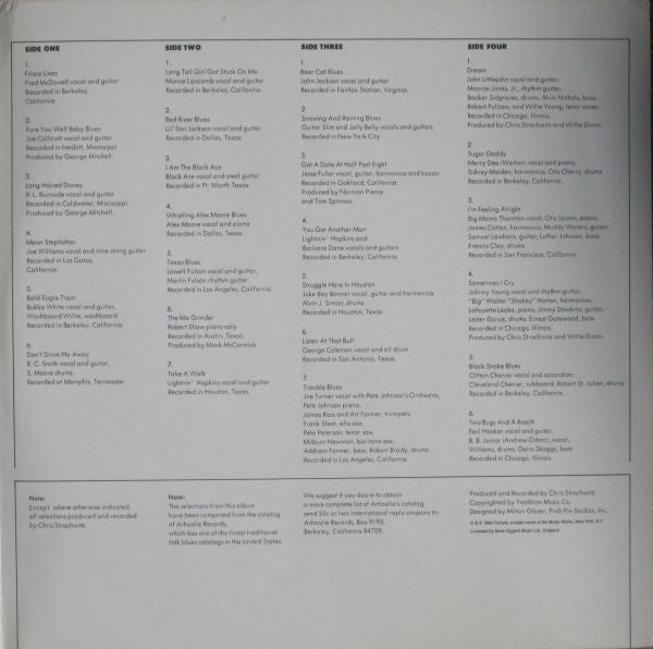 Various - Blues Roots (2xLP, Album, Comp, RE)