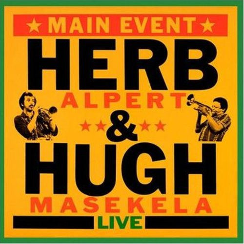 Herb Alpert & Hugh Masekela - Main Event Live (LP, Album)