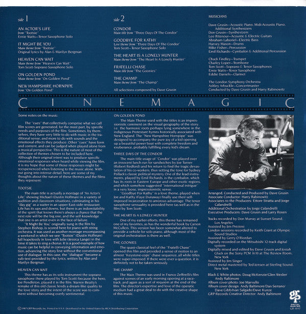 Dave Grusin - Cinemagic (LP, Album)