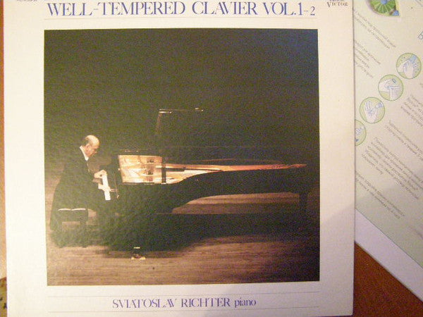 Sviatoslav Richter - Well-Tempered Clavier Vol. 1–2(LP, Album)