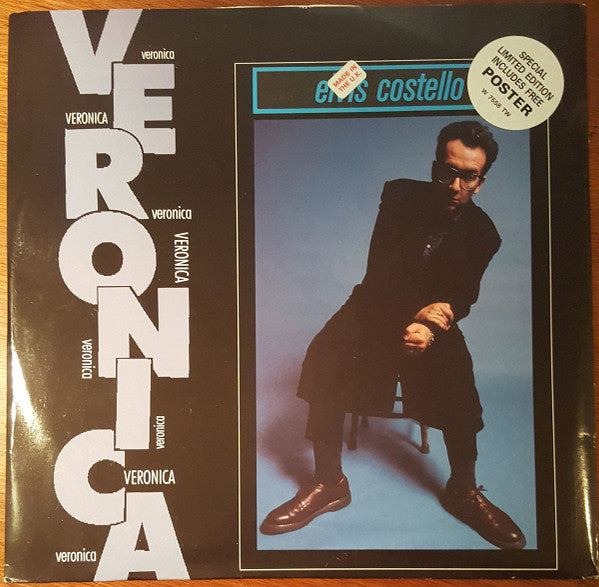 Elvis Costello - Veronica (12"", Single, Ltd)