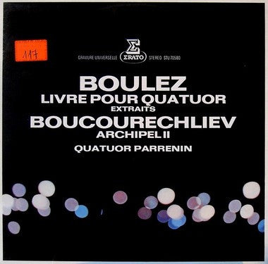 Pierre Boulez - Livre Pour Quatuor (Extraits) / Archipel II(LP)