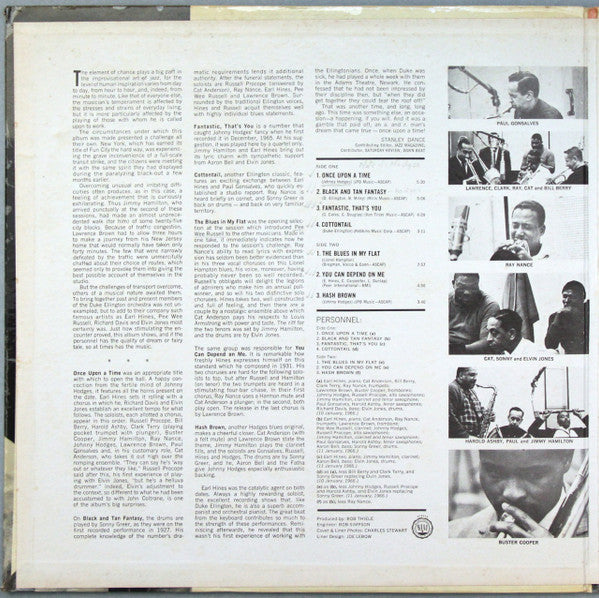 Earl Hines - Once Upon A Time (LP, Album)