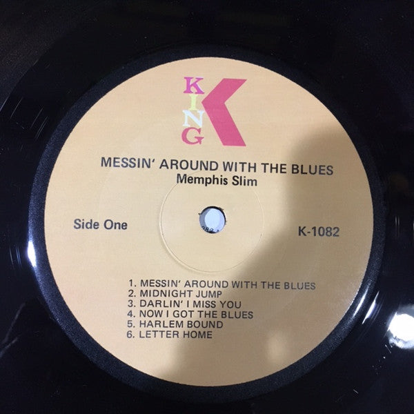 Memphis Slim - Messin' Around With The Blues (LP, Album, RE)