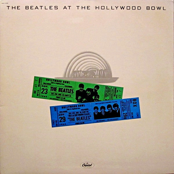 The Beatles - The Beatles At The Hollywood Bowl (LP, Album, Emb)
