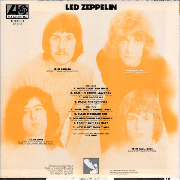 Led Zeppelin - Led Zeppelin (LP, Album, RE, 200)