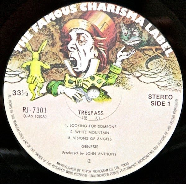 Genesis - Trespass (LP, Album, RE, Gat)