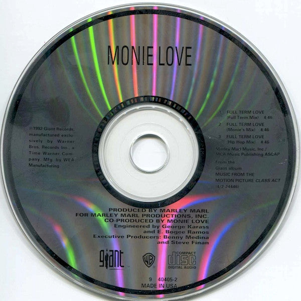 Monie Love - Full Term Love (CD, Maxi, Dig)