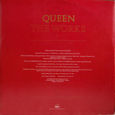 Queen - The Works (LP, Album, Win)
