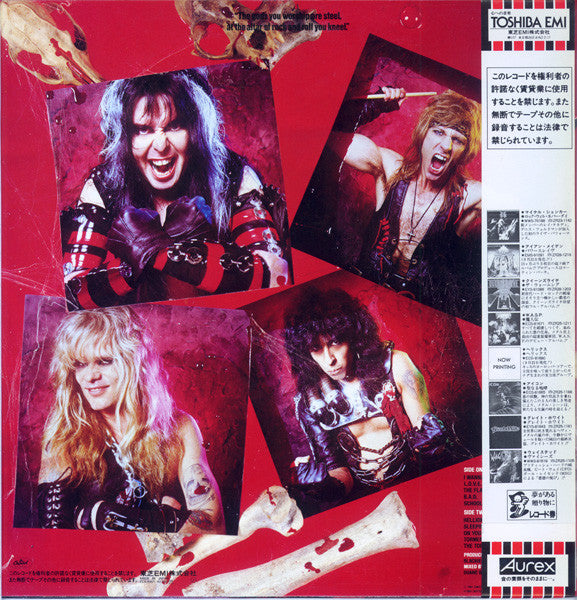 W.A.S.P. - W.A.S.P. = 魔人伝 (LP, Album, Promo)