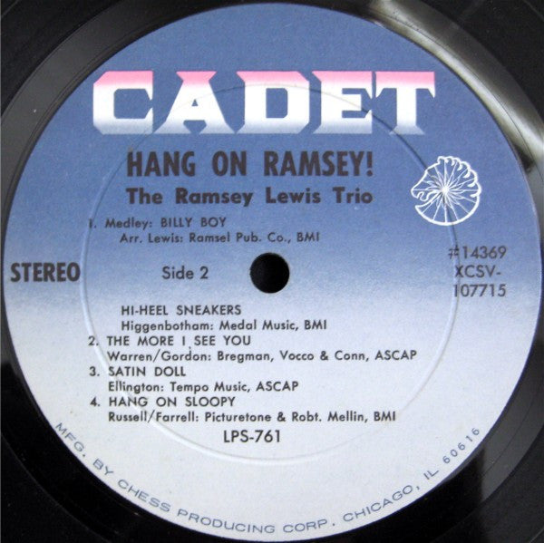 The Ramsey Lewis Trio - Hang On Ramsey! (LP, Album)