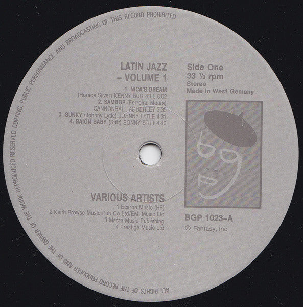 Various - This Is Latin Jazz Volume 1 (LP, Comp, Mono)