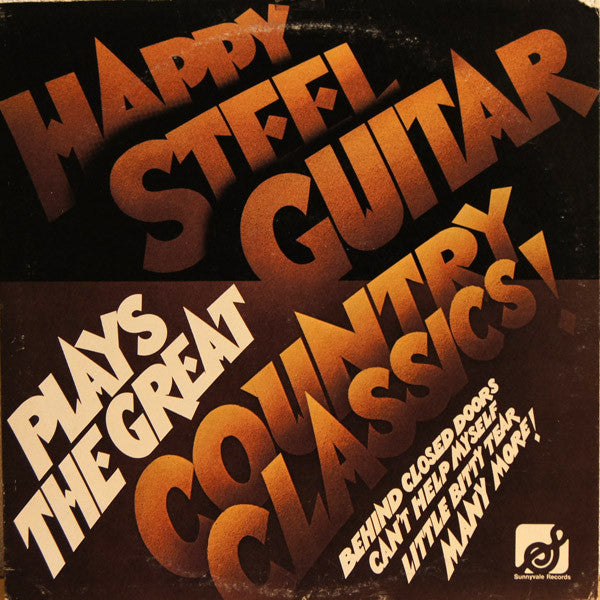 Happy Steel Guitar - Plays The Country Classics (LP, Album, Gre)